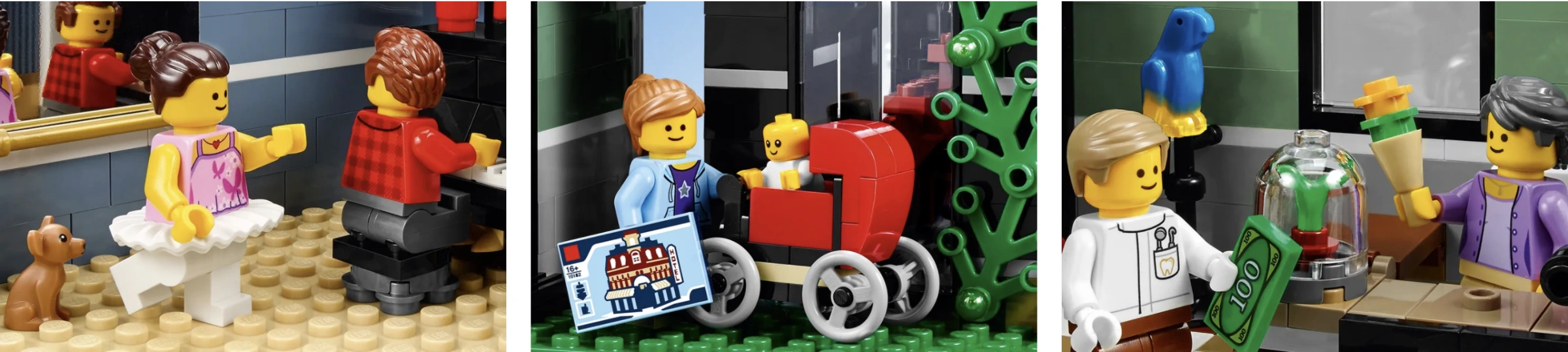 Блоковий конструктор LEGO Creator Міська площа (10255)