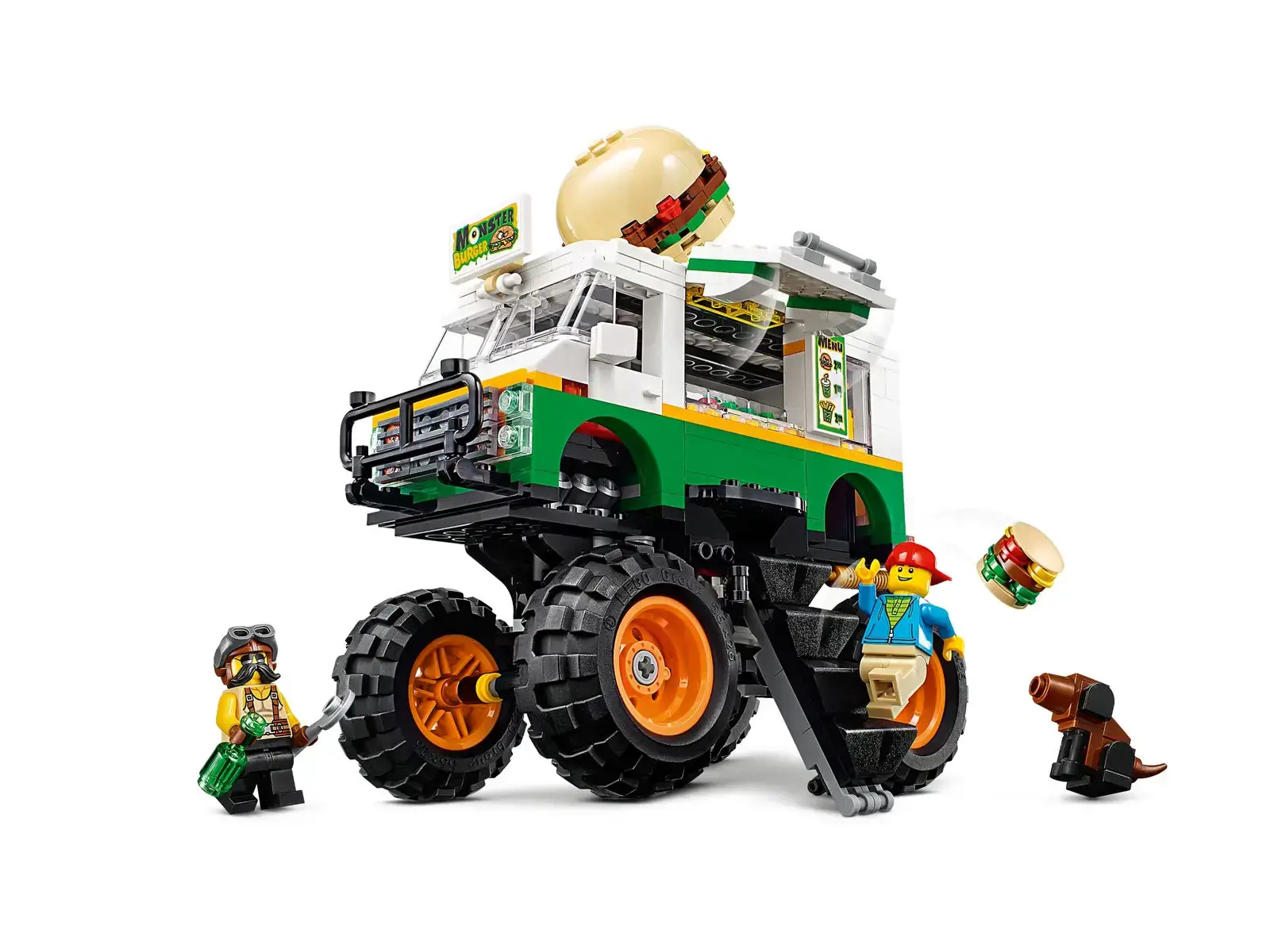 Блочный конструктор LEGO Creator Грузовик «Монстрбургер» (31104)