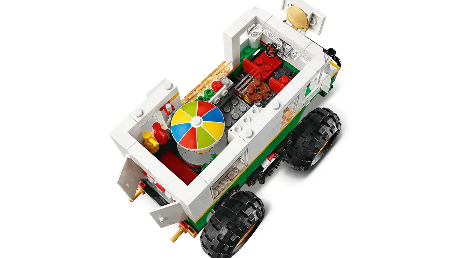 Блочный конструктор LEGO Creator Грузовик «Монстрбургер» (31104)