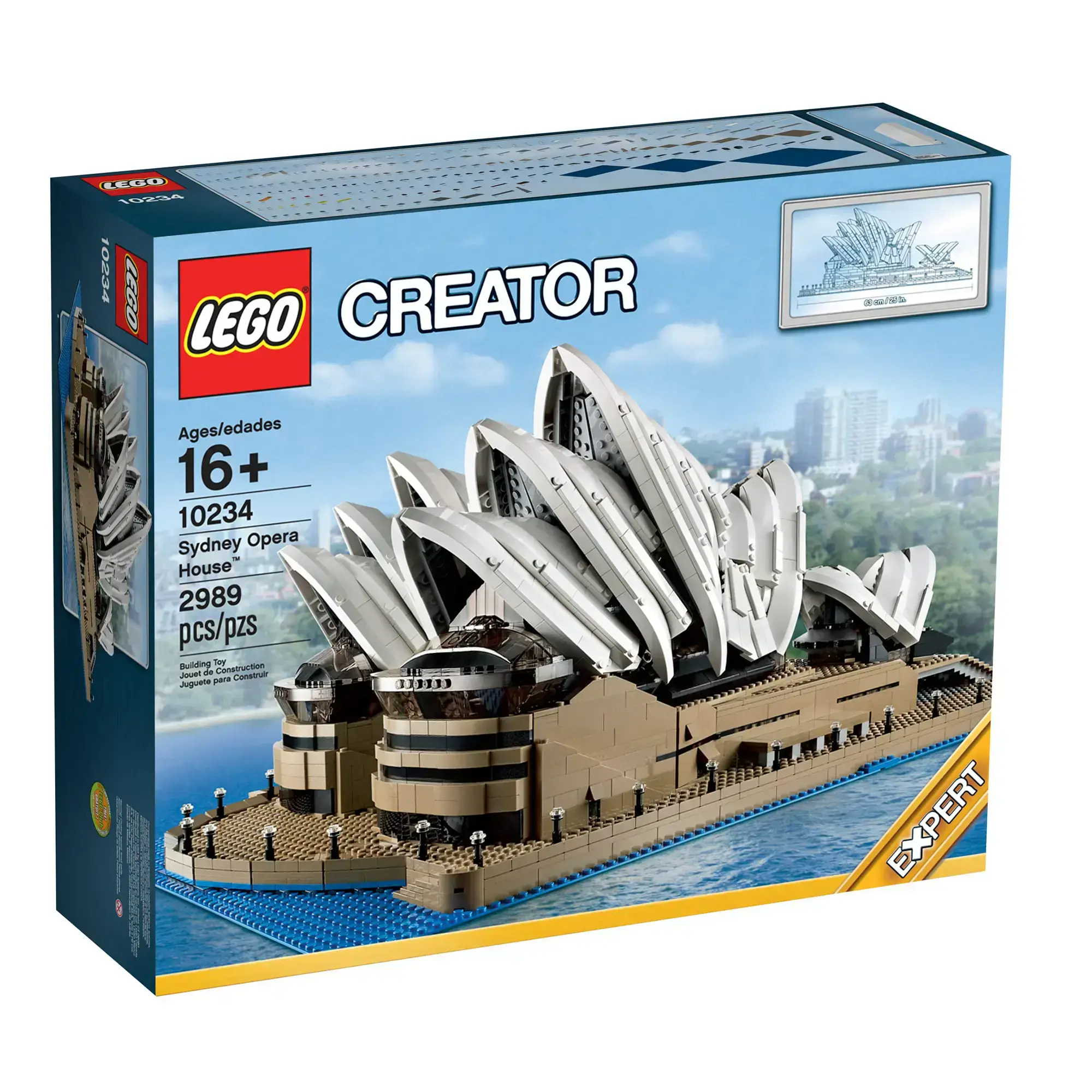 Блоковий конструктор LEGO Creator Сіднейський оперний театр (10234)