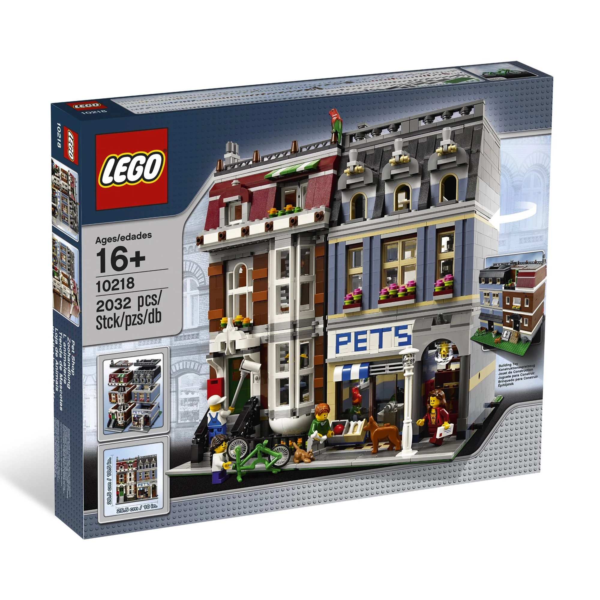 Блочный конструктор LEGO Exclusive Зоомагазин (10218)