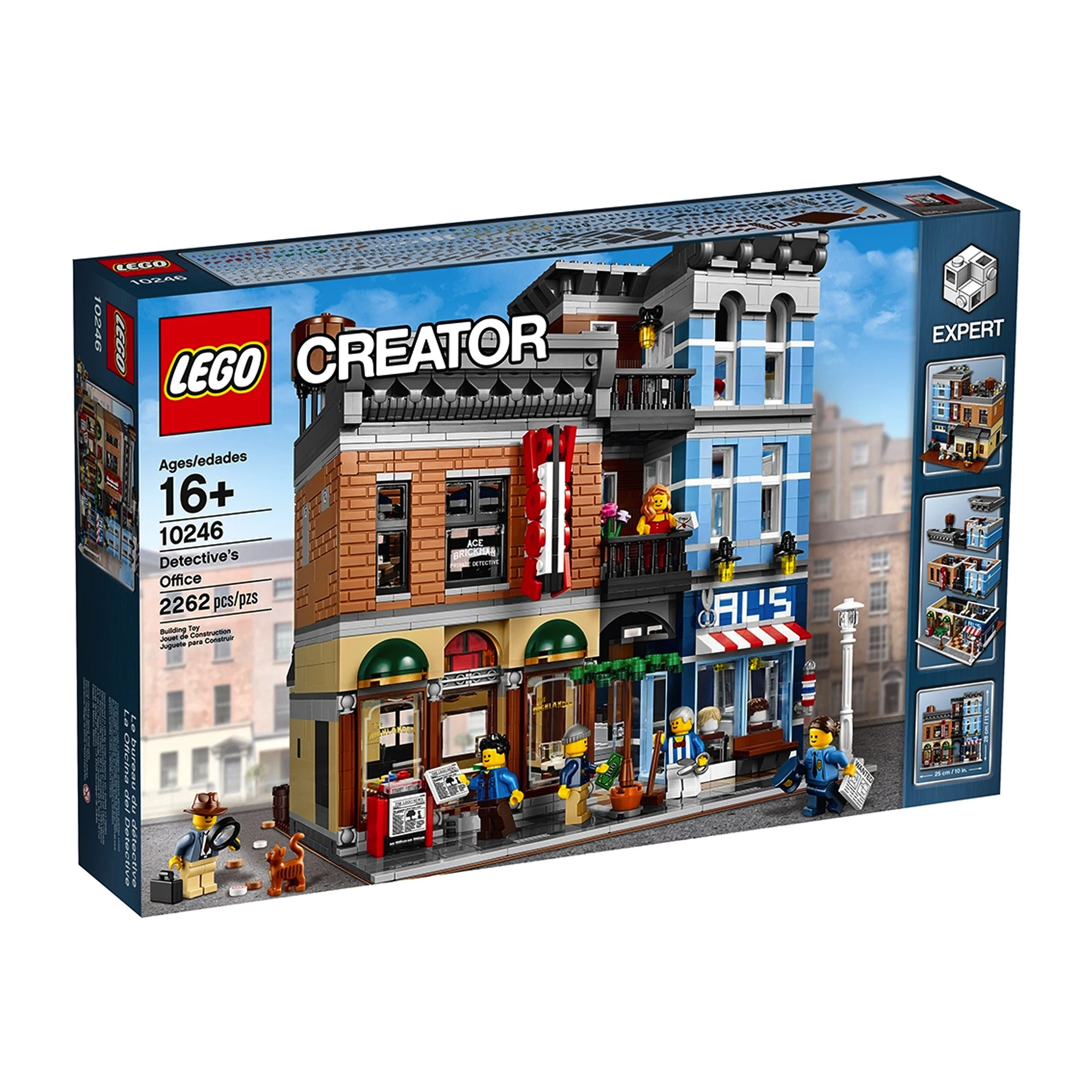 Блочный конструктор LEGO Кабинет детектива (10246)