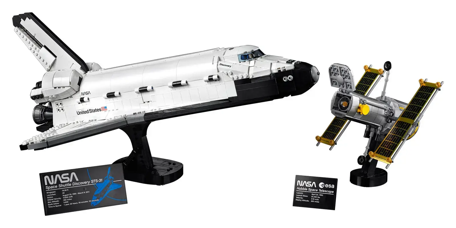 Блоковий конструктор LEGO Космічний шатл NASA Discovery (10283)