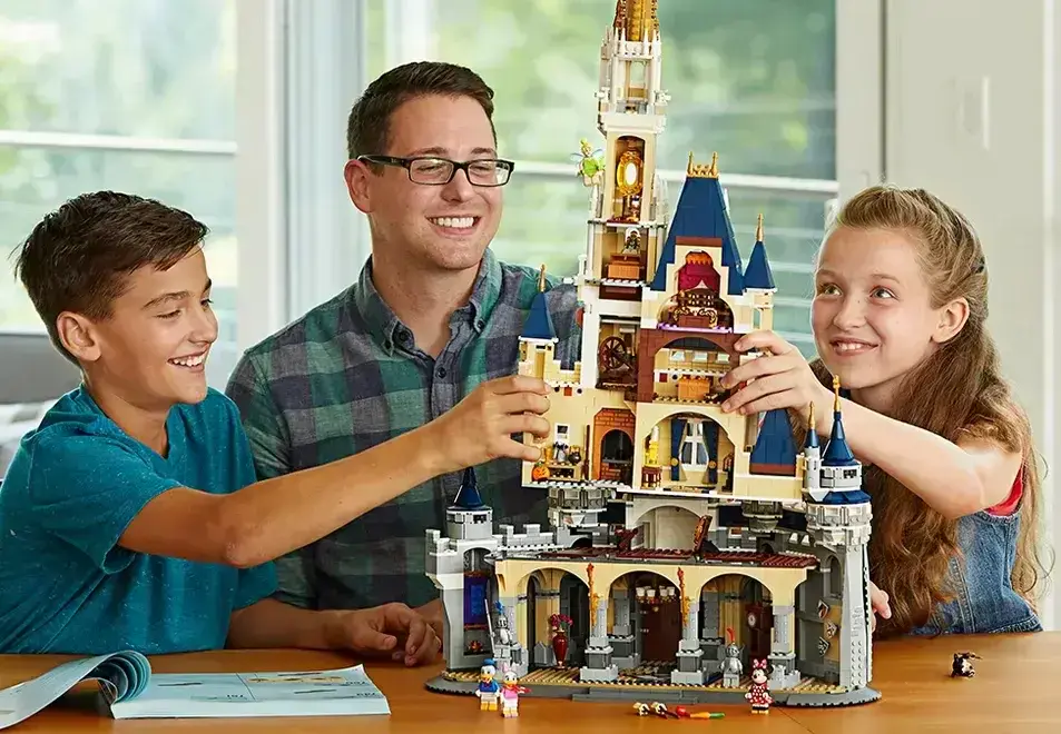 Блочный конструктор LEGO Замок Дисней (71040)
