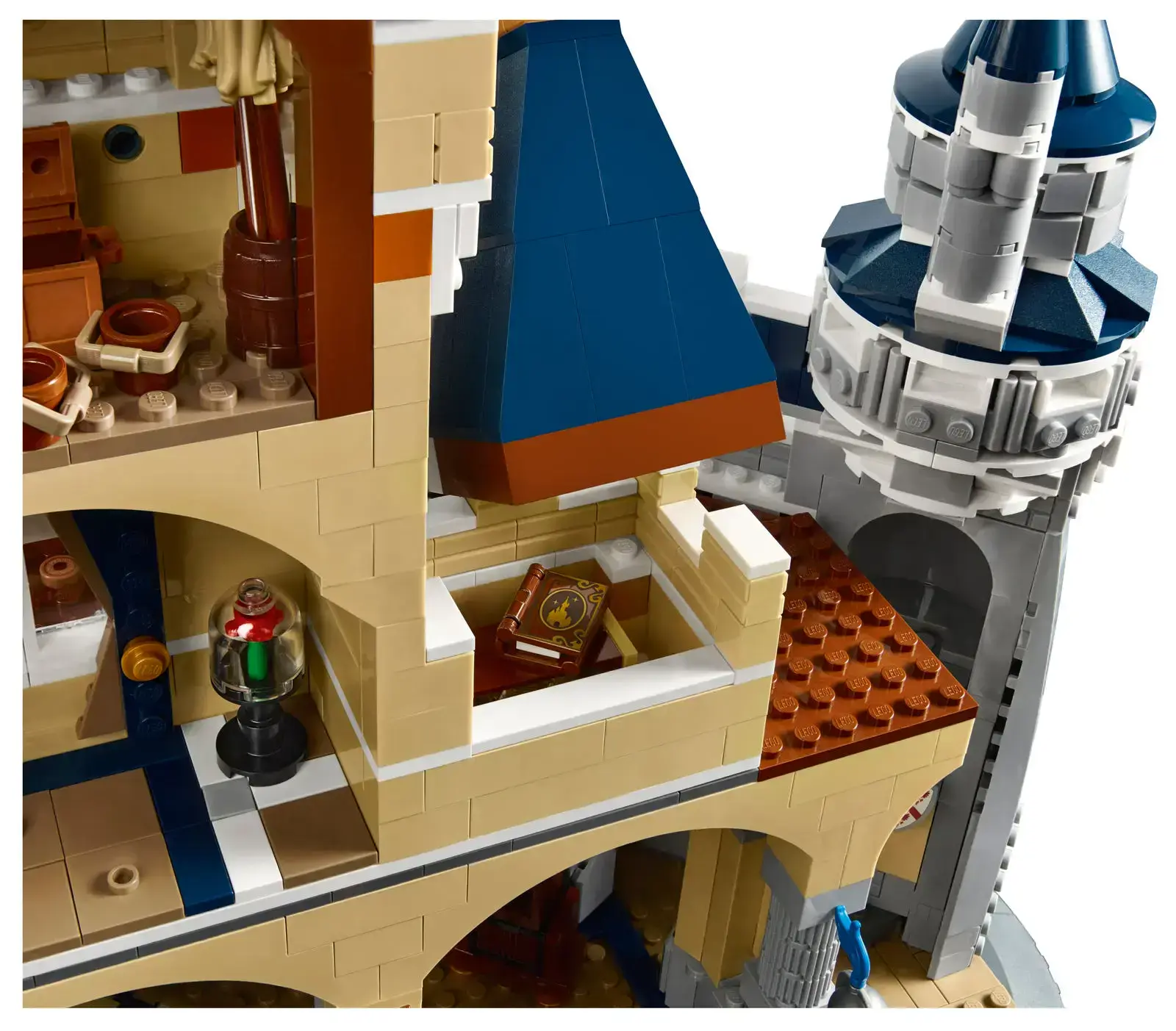 Блочный конструктор LEGO Замок Дисней (71040)