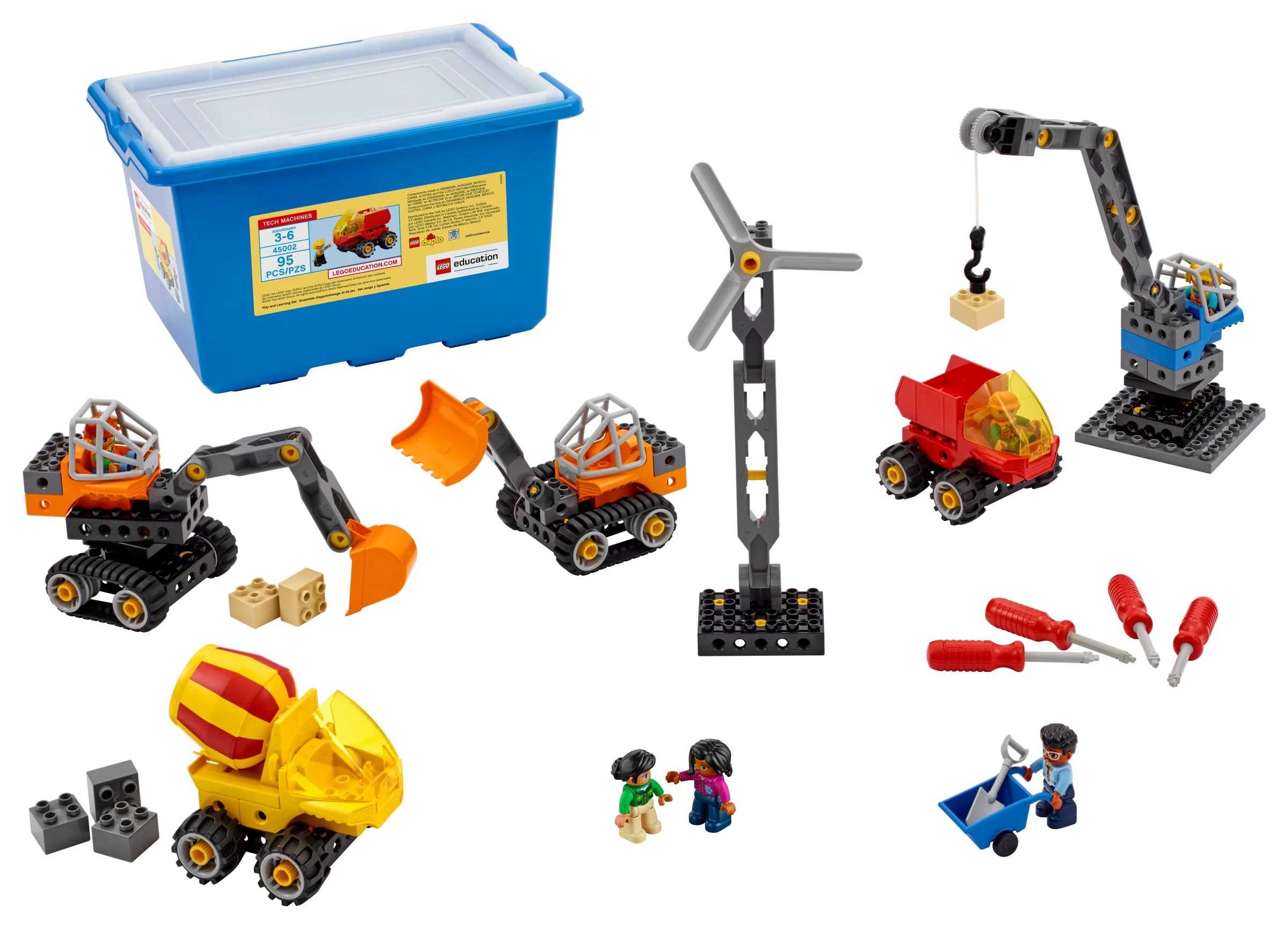 Блоковий конструктор LEGO Будівельні машини (45002)