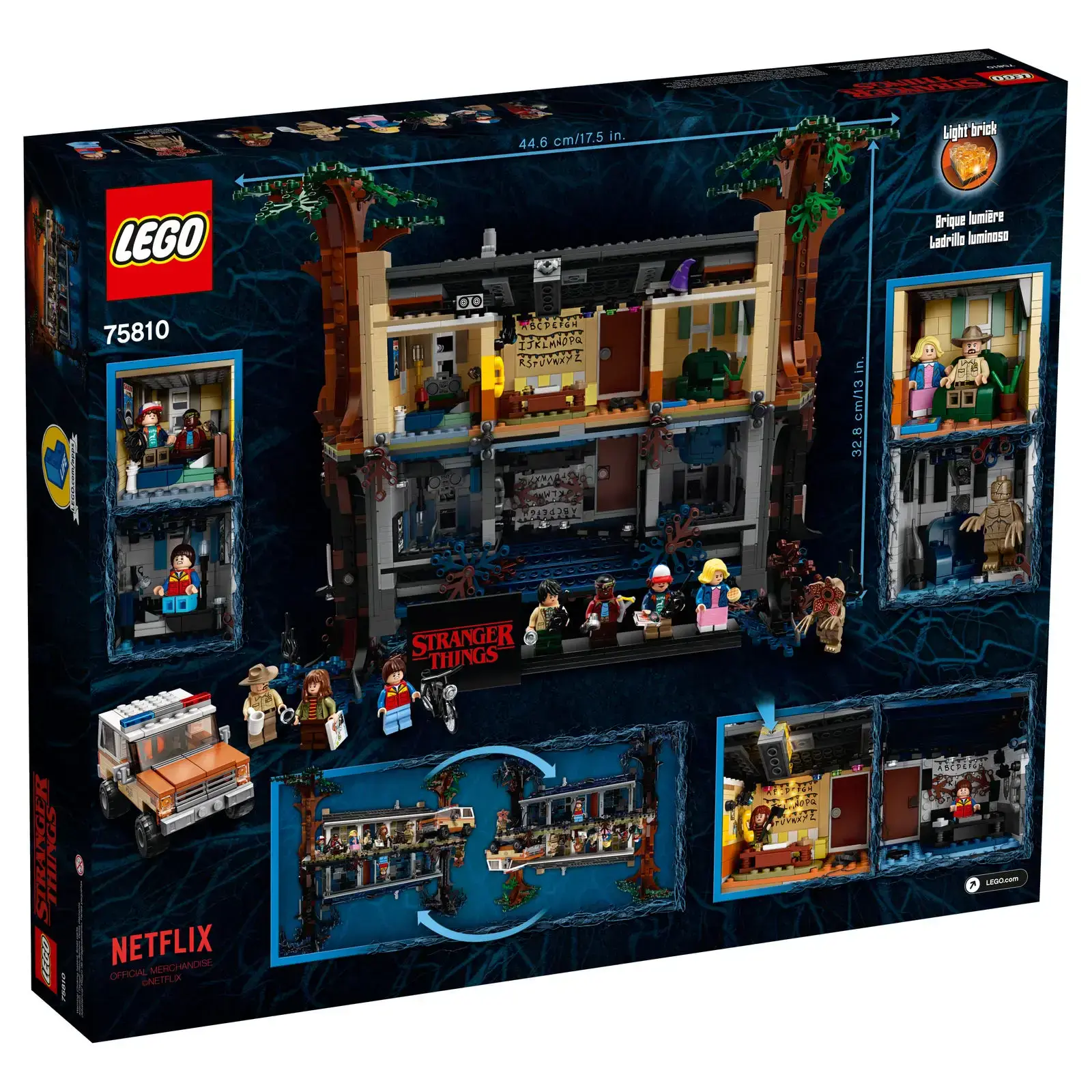 Блочный конструктор LEGO Exclusive Stranger Things «Другая сторона» (75810)