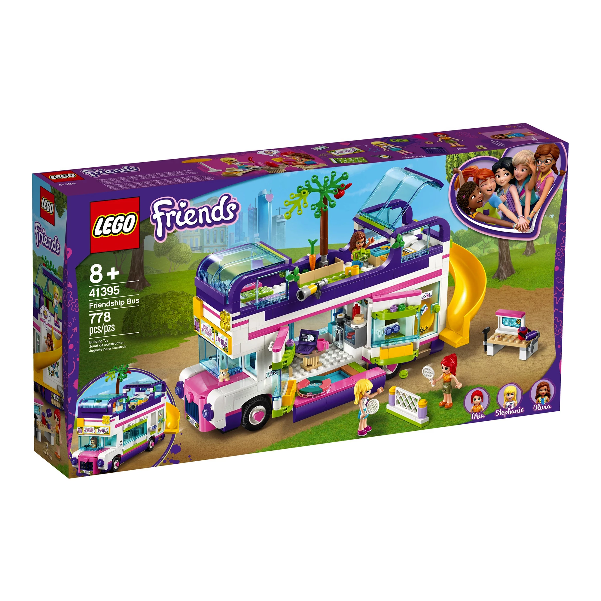 Блочный конструктор LEGO Friends Автобус для друзей (41395)