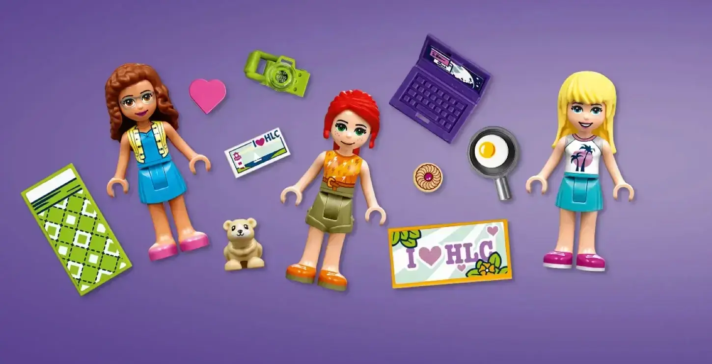 Блочный конструктор LEGO Friends Автобус для друзей (41395)