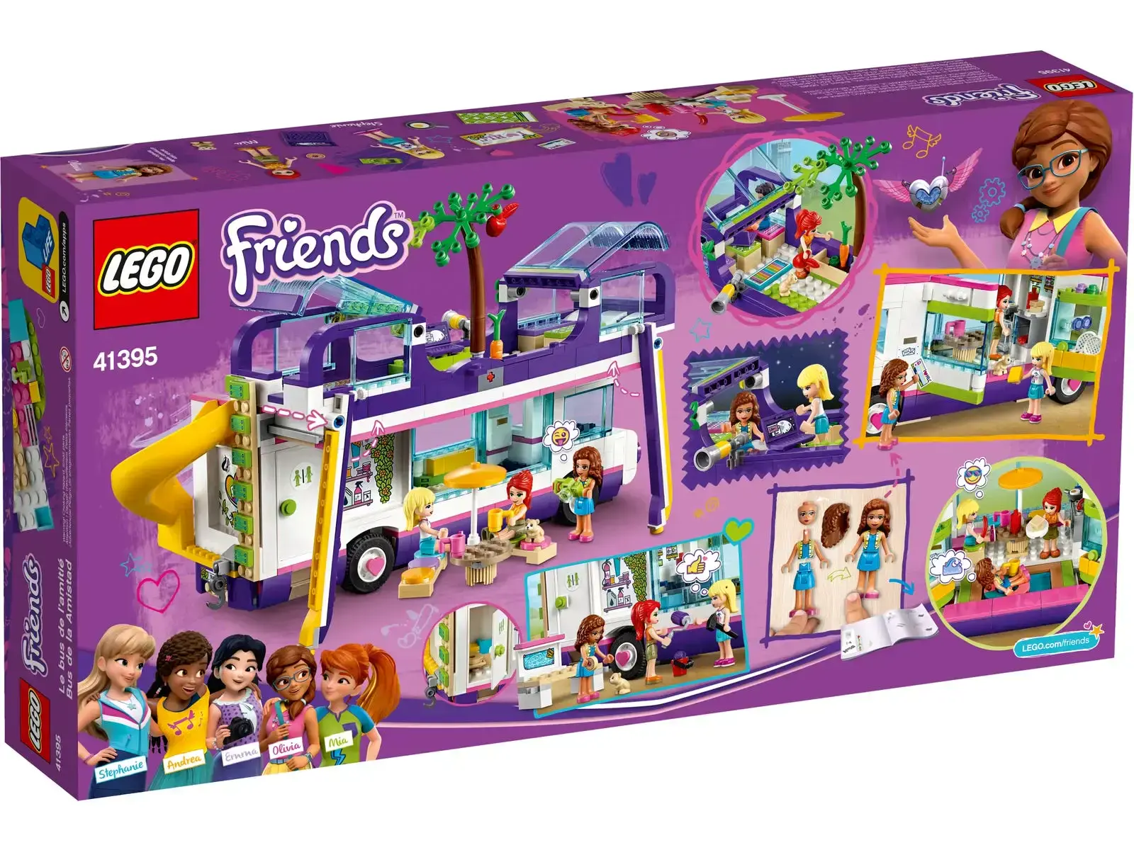 Блочный конструктор LEGO Friends Автобус для друзей (41395)