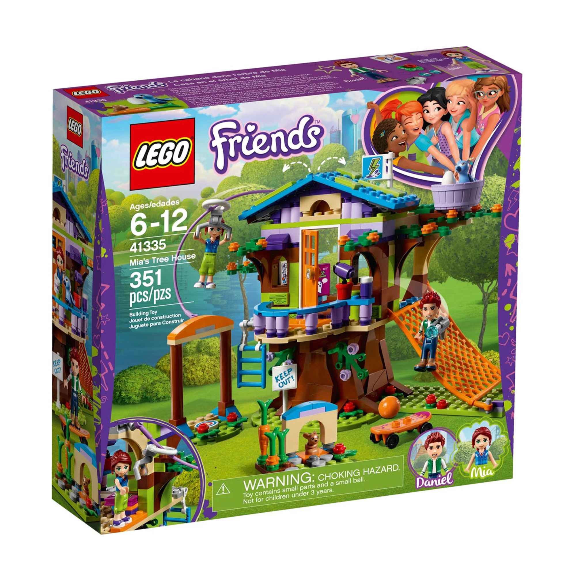 Блоковий конструктор Lego Friends Будиночок на дереві Мії (41335)