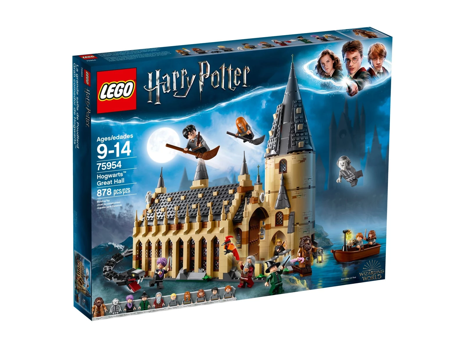 Блоковий конструктор LEGO Harry Potter Великий зал Хогвартсу (75954)