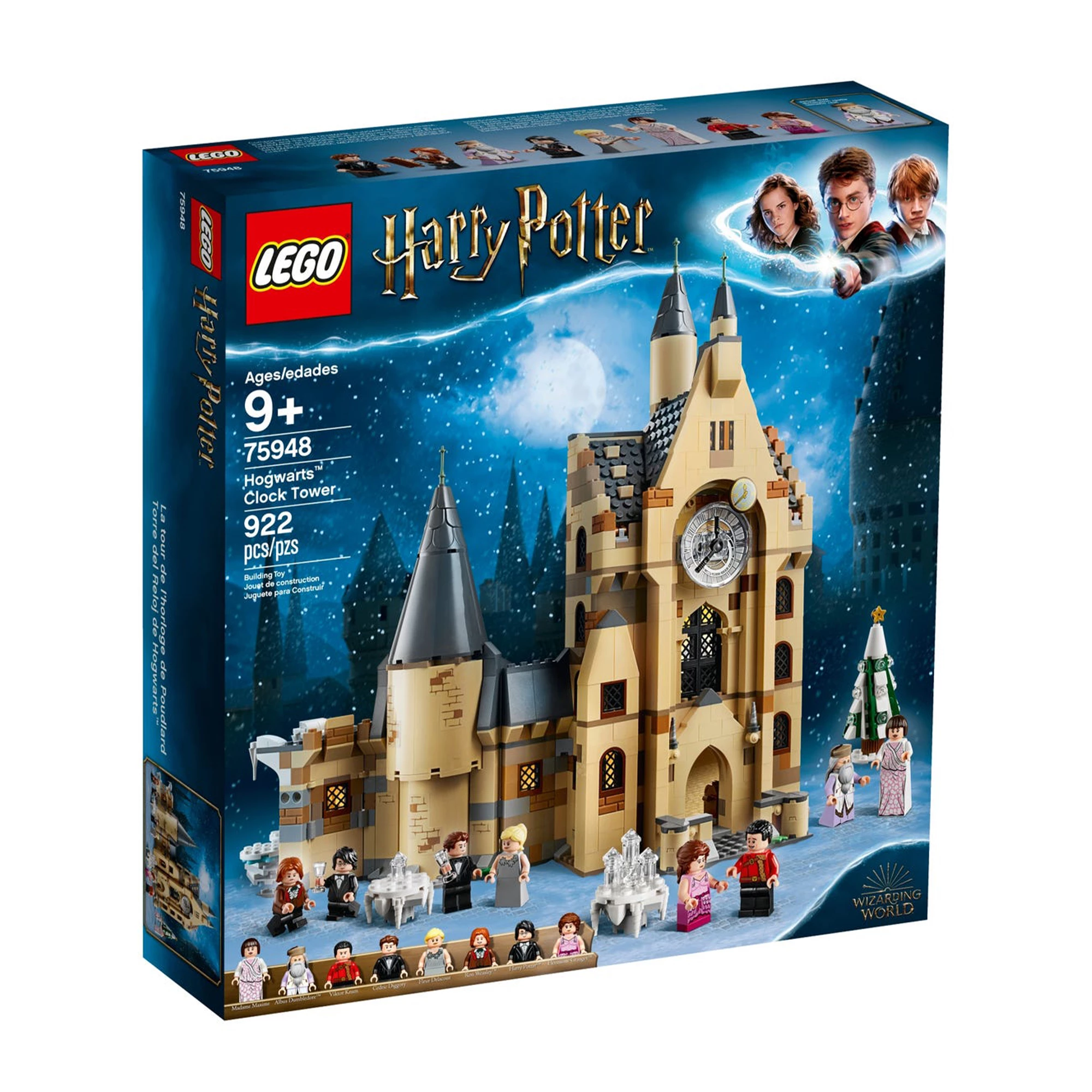 Блоковий конструктор LEGO Harry Potter Годинникова вежа в Хогвартсі (75948)
