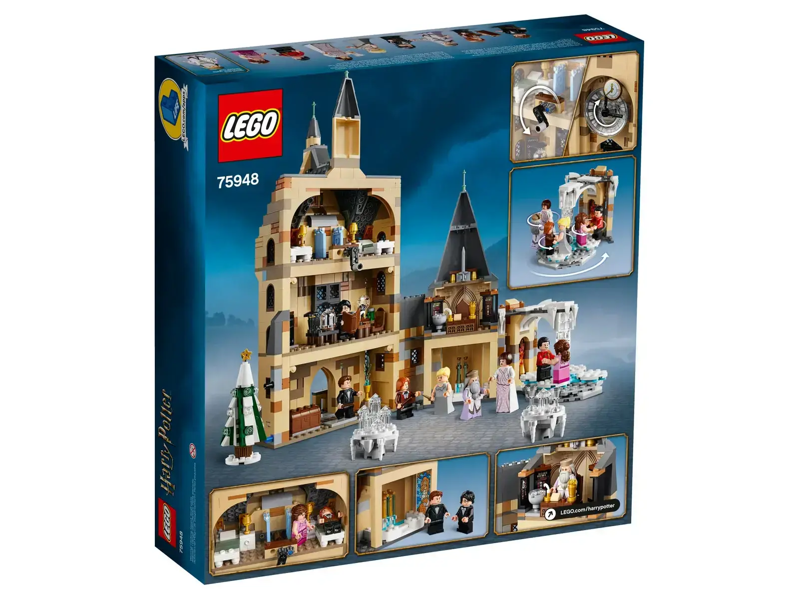 Блоковий конструктор LEGO Harry Potter Годинникова вежа в Хогвартсі (75948)