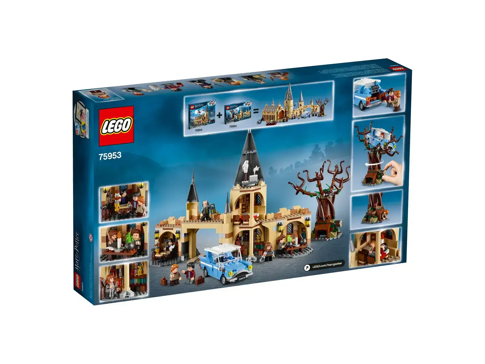 Блочный конструктор LEGO Harry Potter Гремучая ива (75953)