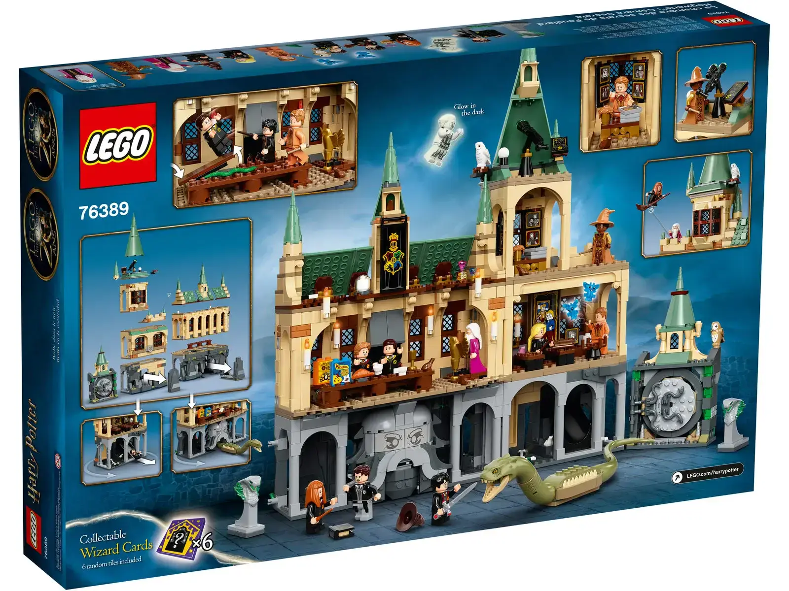 Блочный конструктор LEGO Harry Potter Хогвартс: Тайная комната (76389)