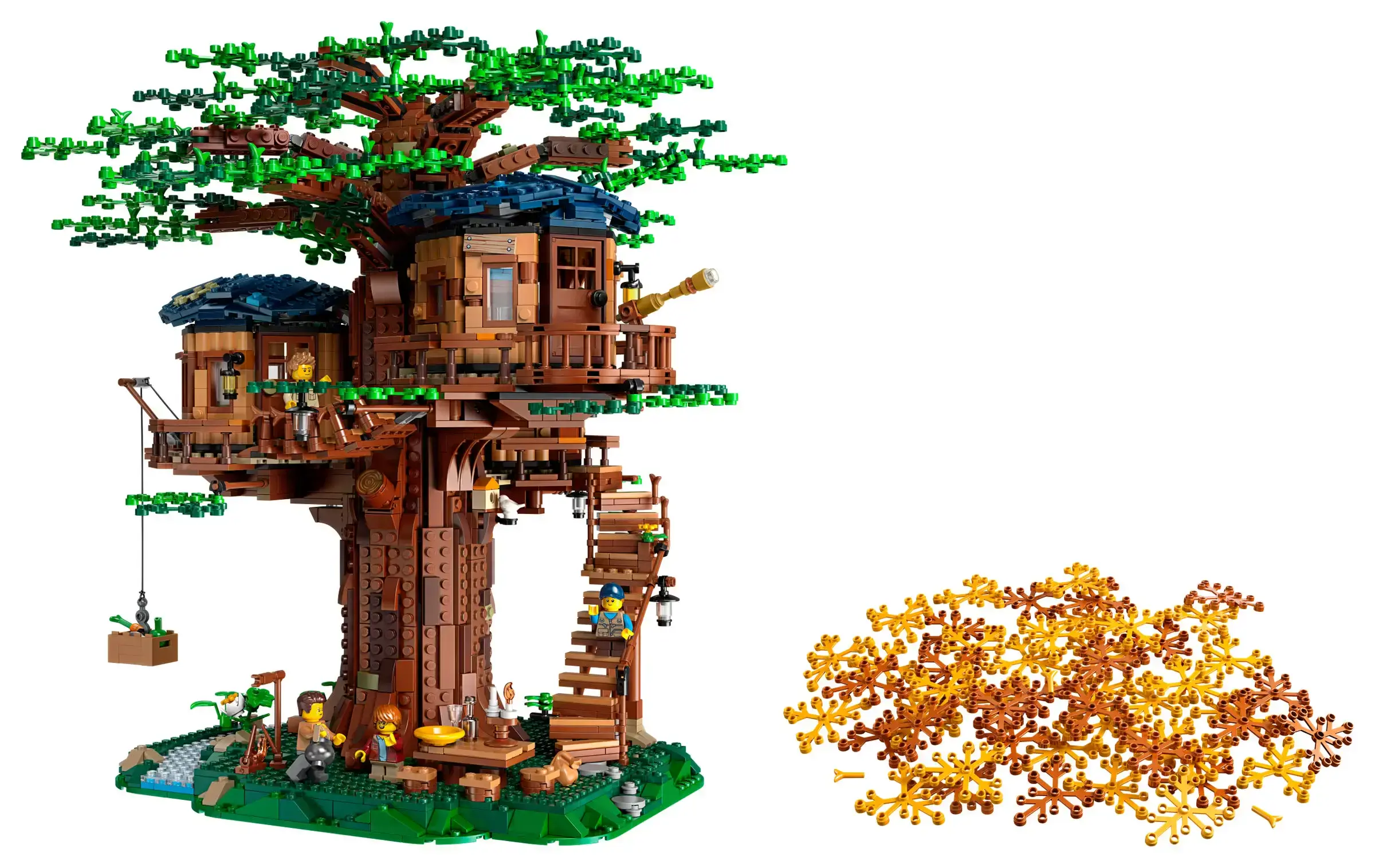 Блочный конструктор LEGO Дом на дереве (21318)
