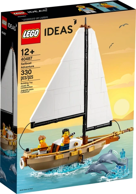 Блочный конструктор LEGO Приключения на парусной лодке (40487)