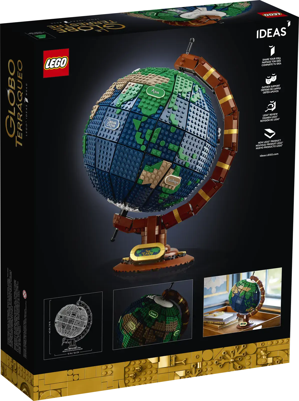 Блоковий конструктор LEGO Ideas The Globe (21332)