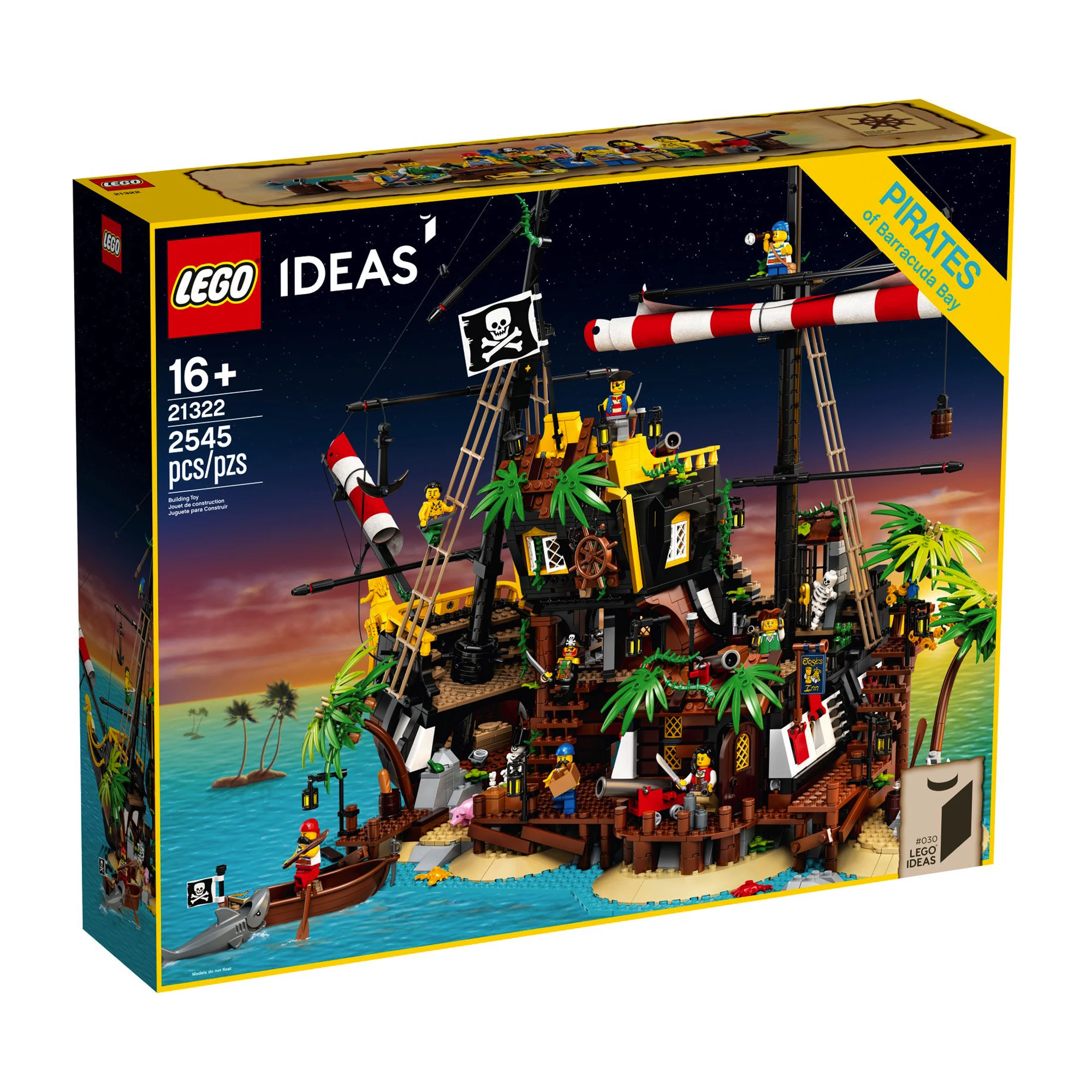 Блоковий конструктор LEGO Пірати затоки Барракуда (21322)