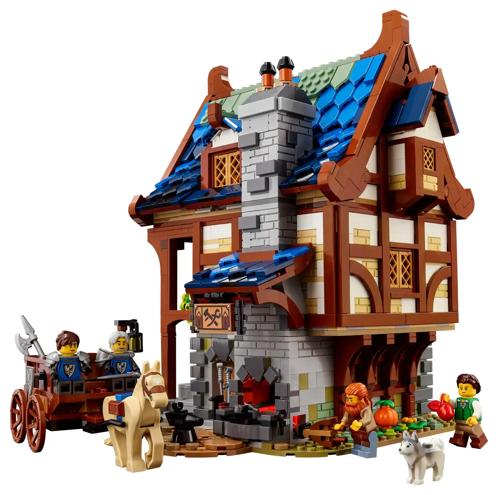 Блоковий конструктор LEGO Середньовічна кузня (21325)