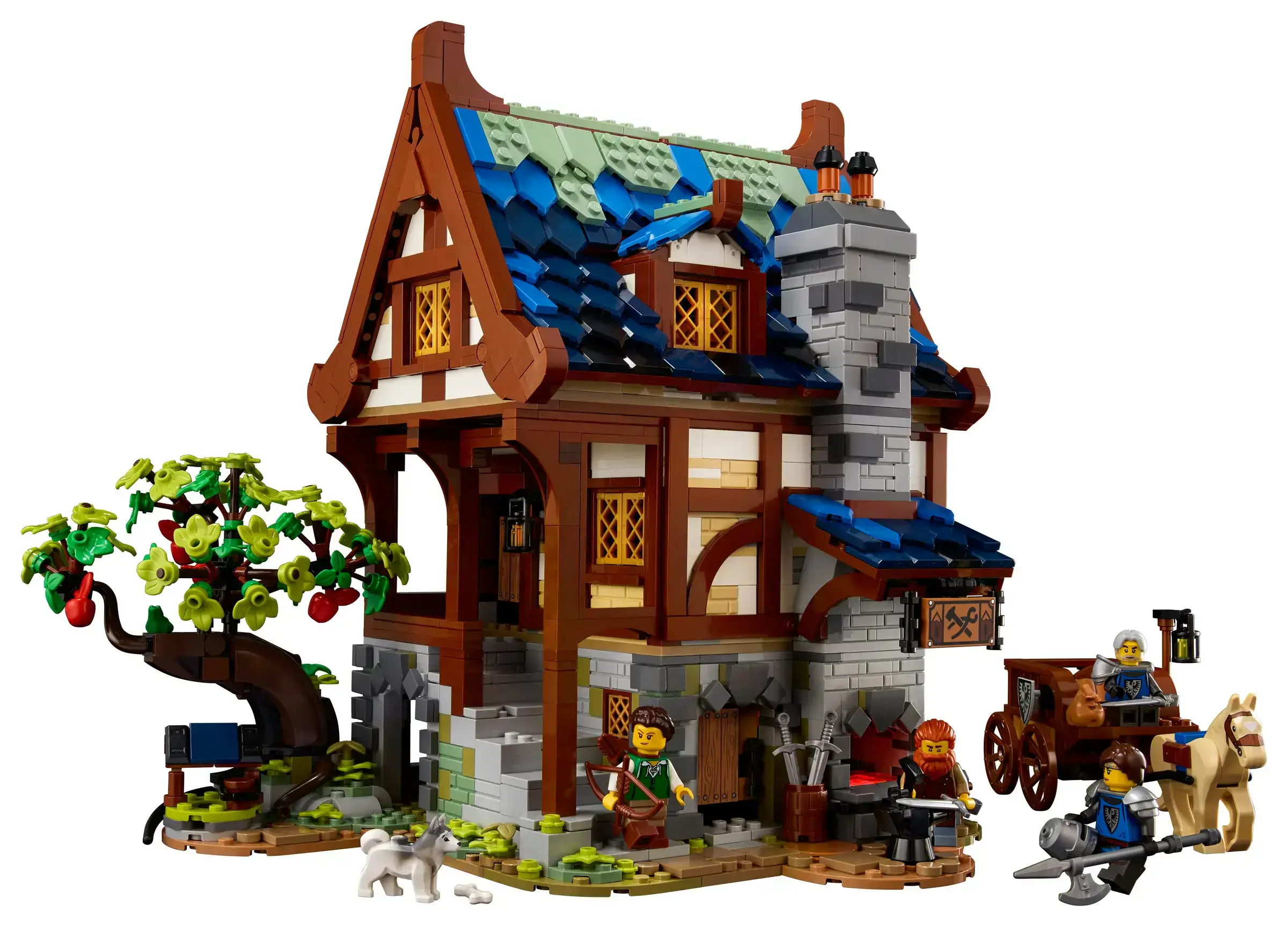 Блоковий конструктор LEGO Середньовічна кузня (21325)