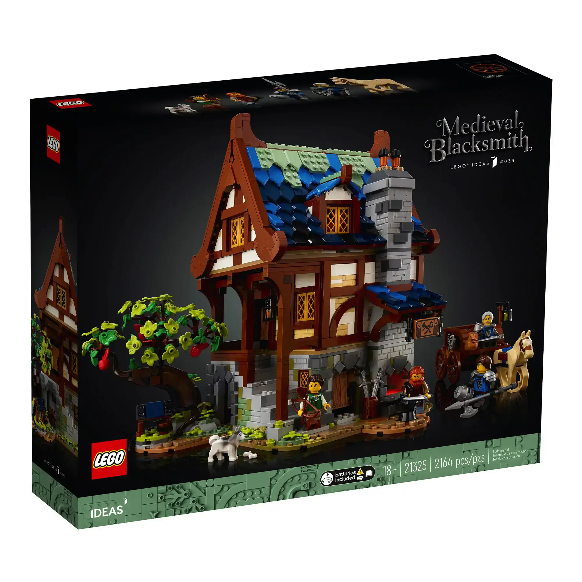 Блоковий конструктор LEGO Середньовічна кузня (21325)
