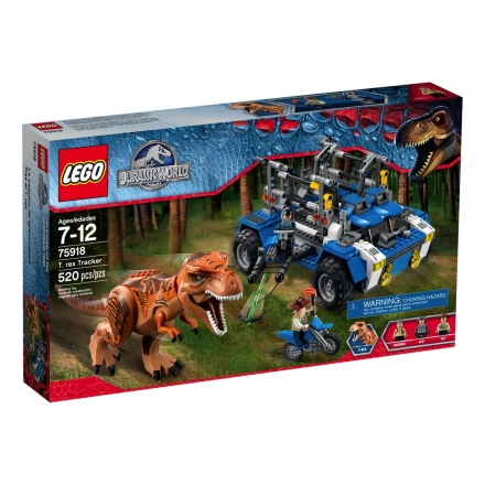 Блочный конструктор LEGO Jurassic World Охотник на Тираннозавров (75918)