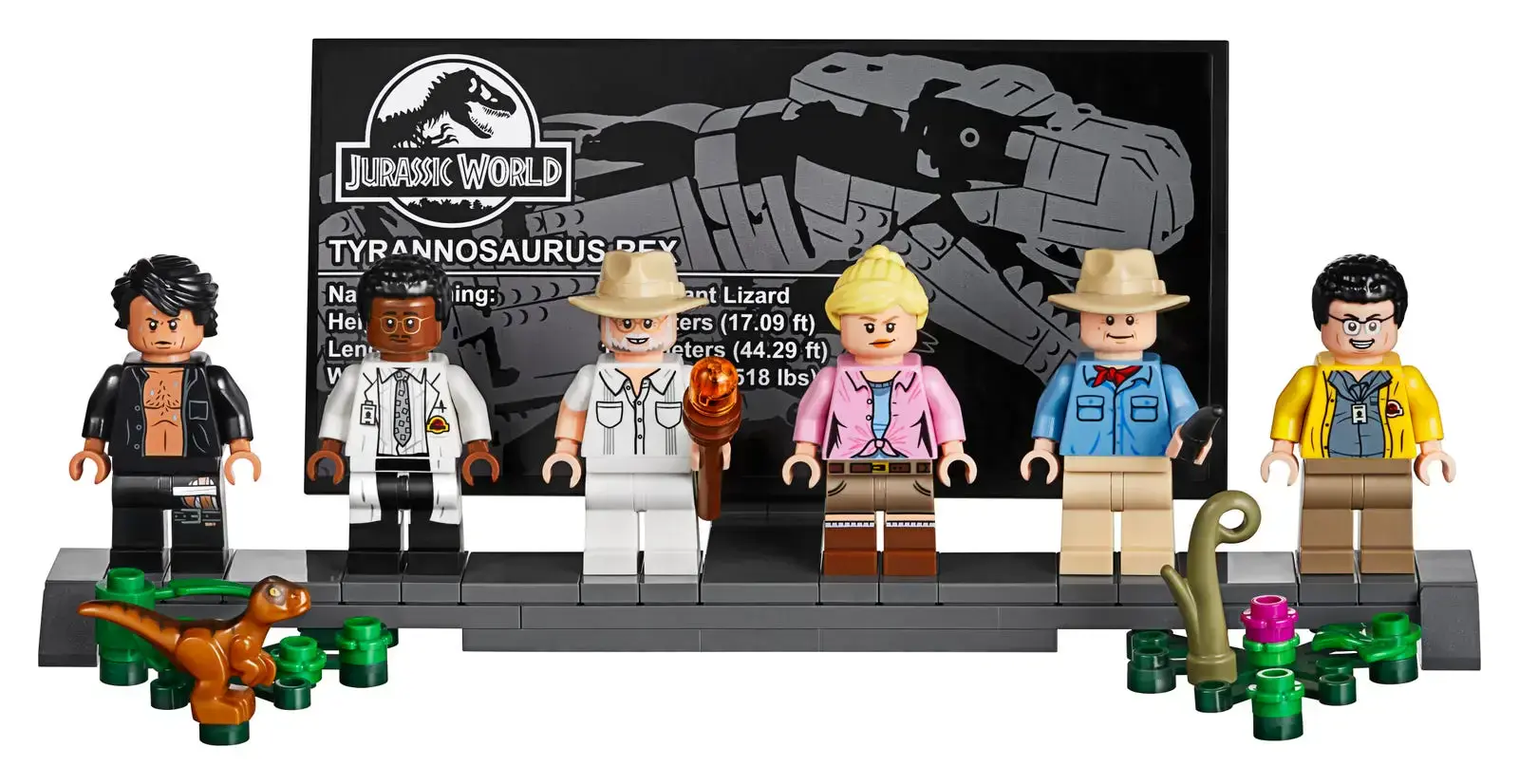 Блоковий конструктор LEGO Лють Ті-Рекса (75936)