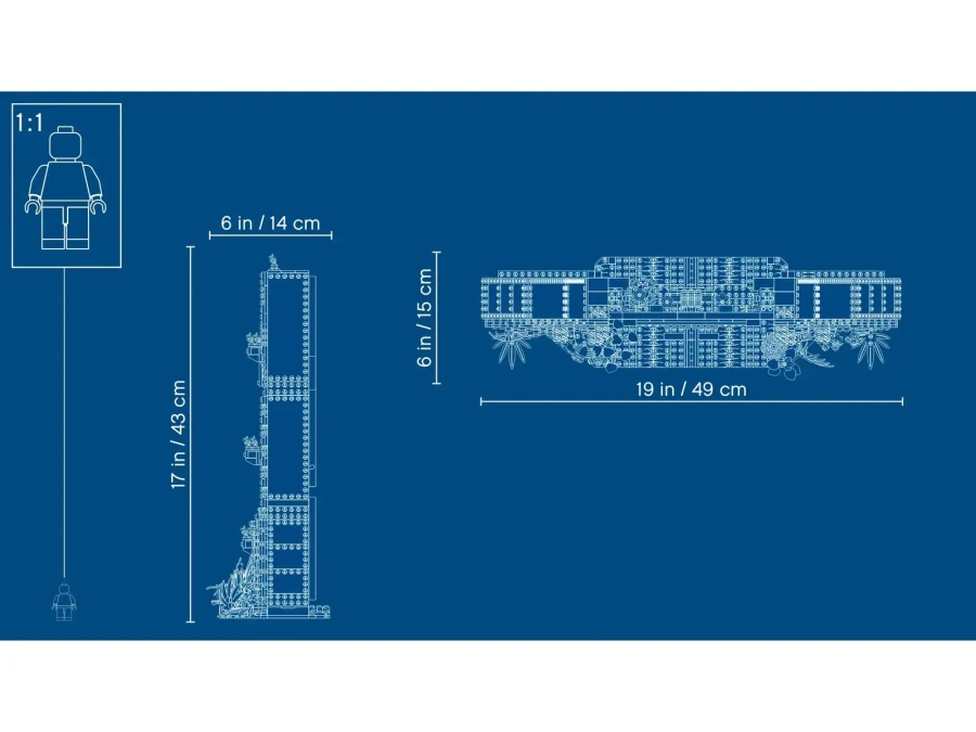 Блоковий конструктор LEGO Лють Ті-Рекса (75936)