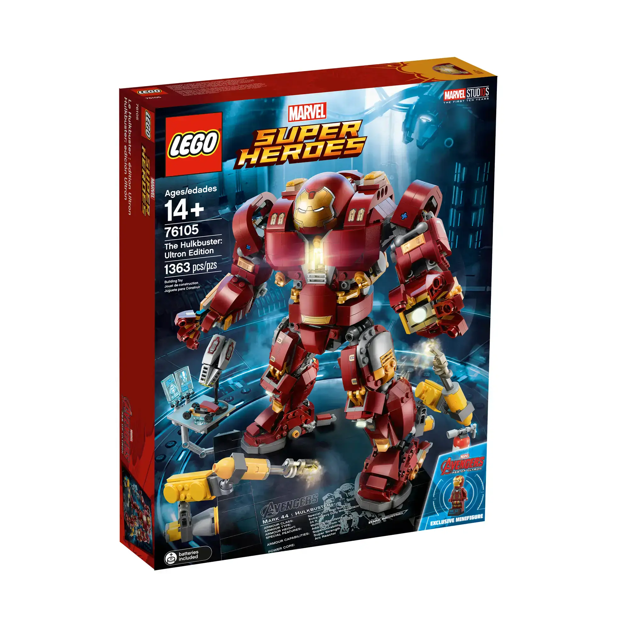Блоковий конструктор LEGO Халкбастер: Ера Альтрона (76105)