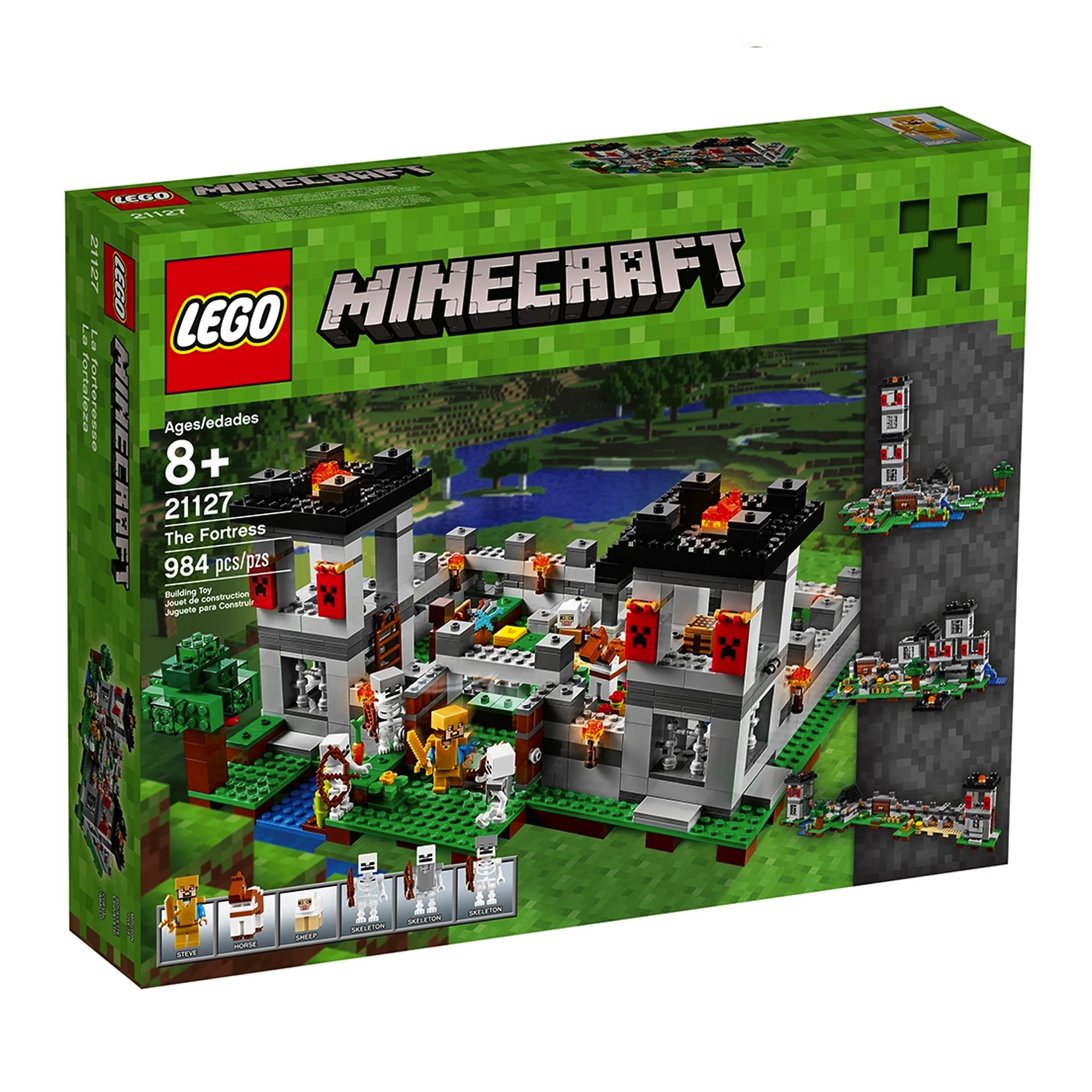 Блоковий конструктор LEGO Minecraft Фортеця (21127)