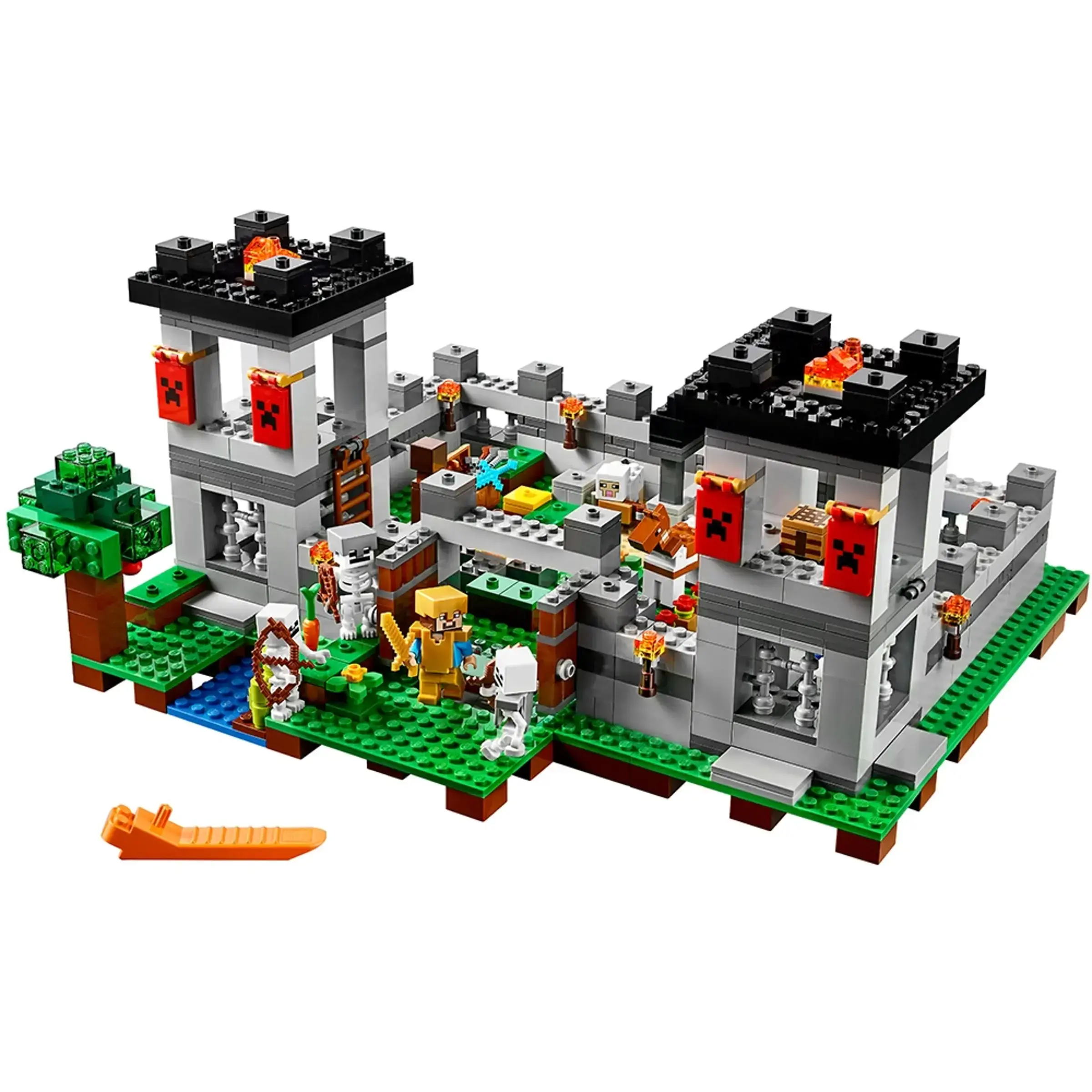 Блочный конструктор LEGO Minecraft Крепость (21127)
