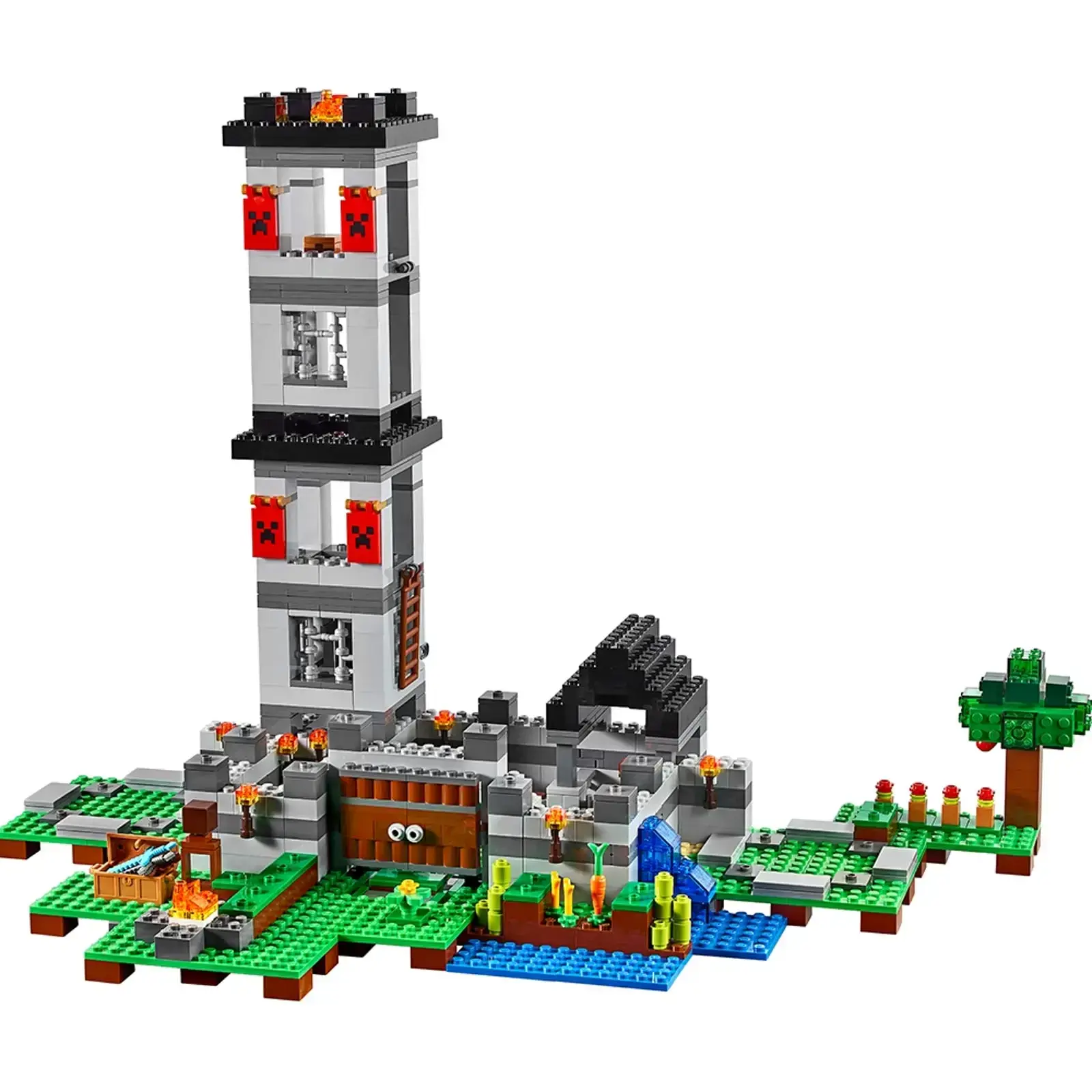 Блочный конструктор LEGO Minecraft Крепость (21127)