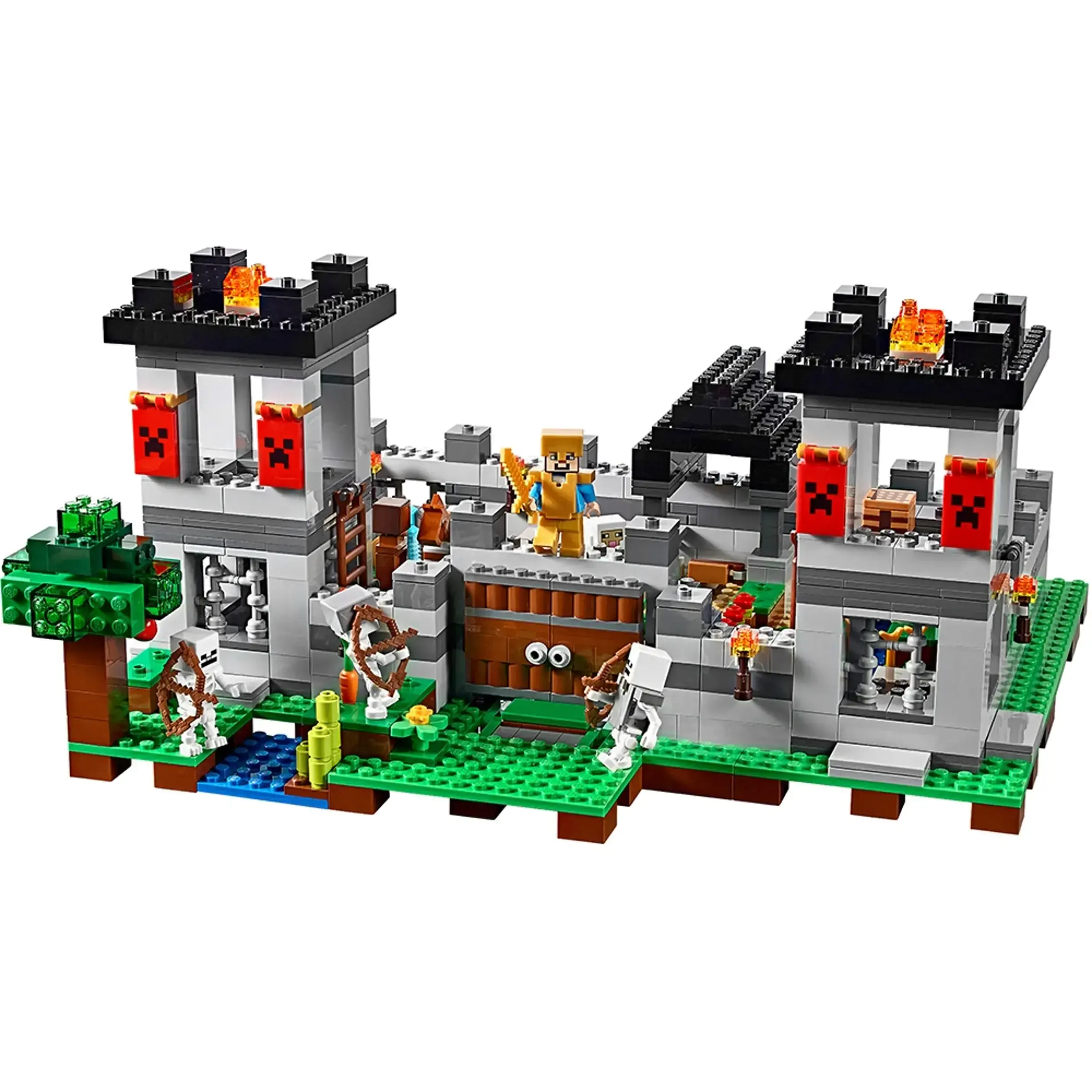 Блочный конструктор LEGO Minecraft Крепость (21127)