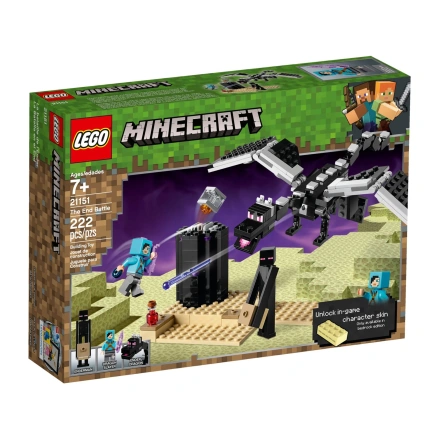 Блочный конструктор LEGO Minecraft Последняя битва (21151)