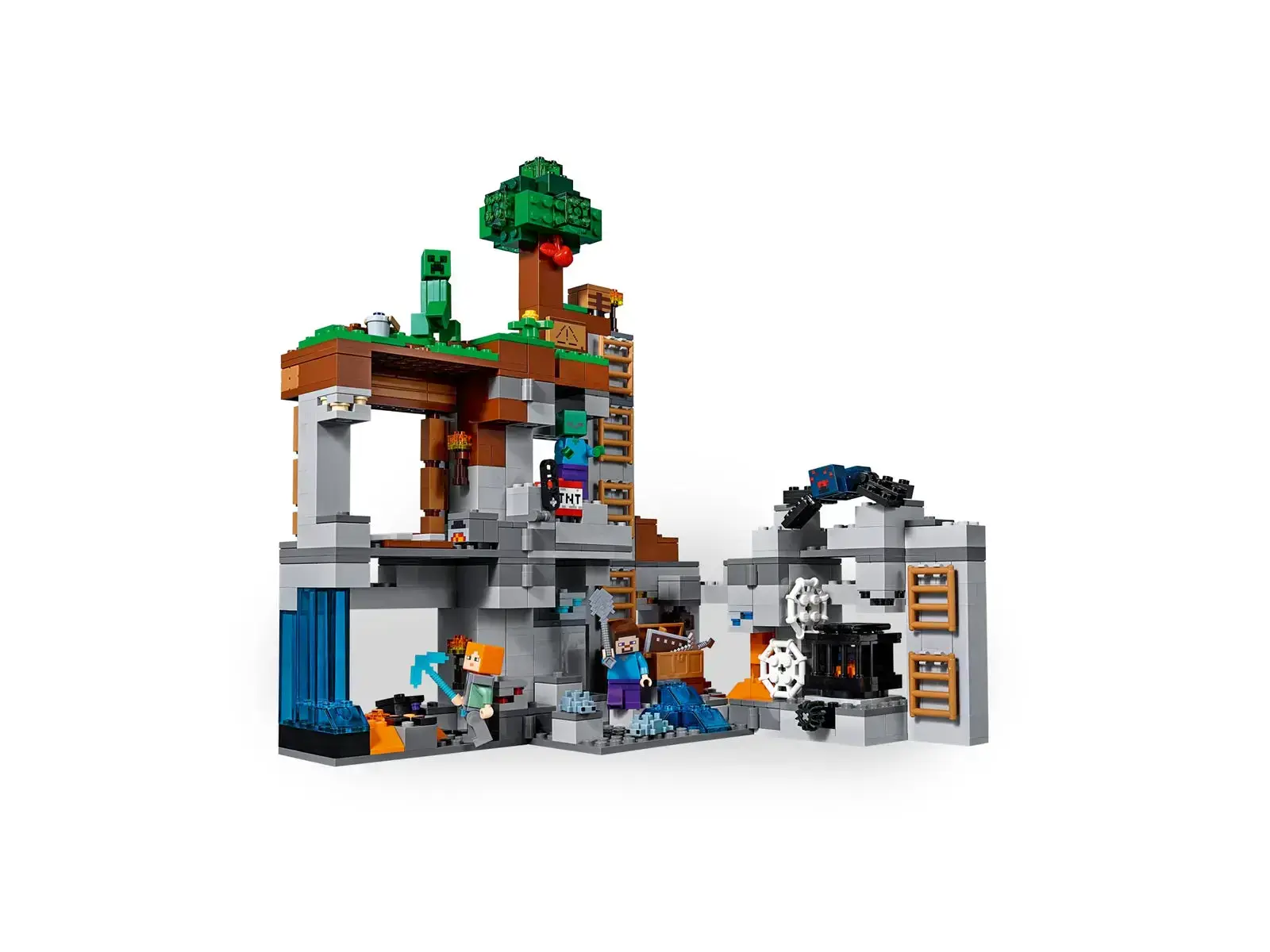 Блоковий конструктор LEGO Minecraft Пригоди в шахтах (21147)