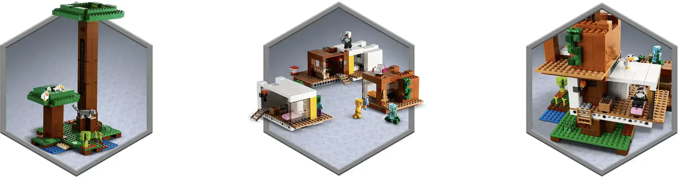 Блочный конструктор LEGO Minecraft Современный домик на дереве (21174)