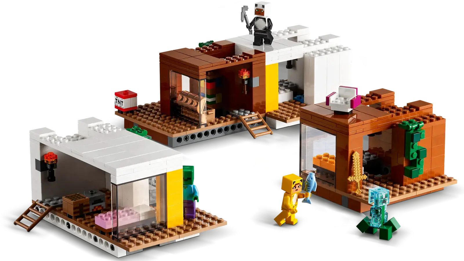 Блочный конструктор LEGO Minecraft Современный домик на дереве (21174)