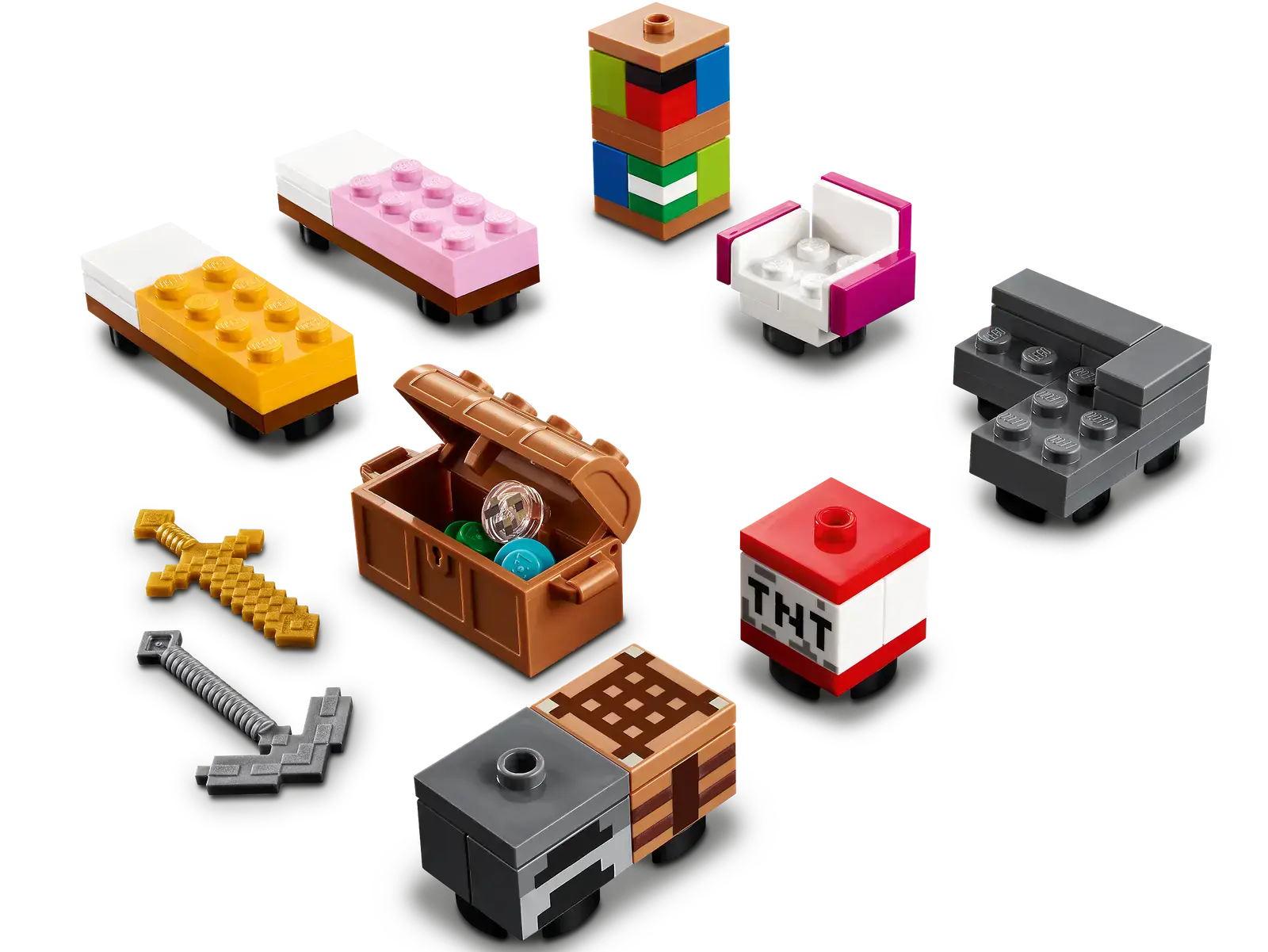 Блочный конструктор LEGO Minecraft Современный домик на дереве (21174)