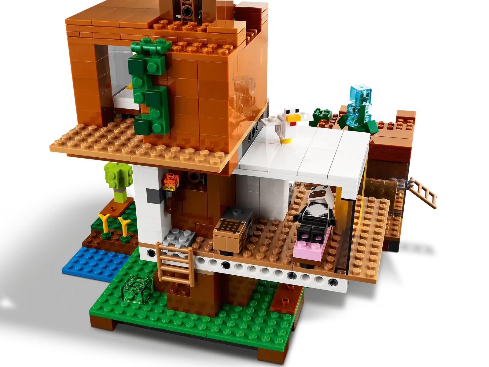 Блочный конструктор LEGO Minecraft Современный домик на дереве (21174)