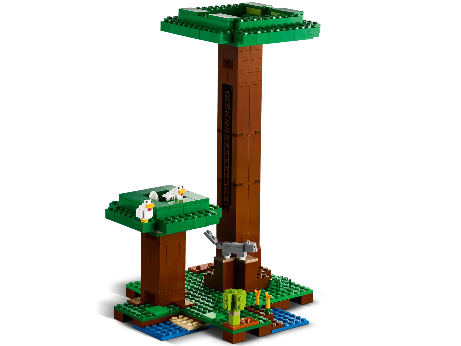 Блочный конструктор LEGO Minecraft Современный домик на дереве (21174)