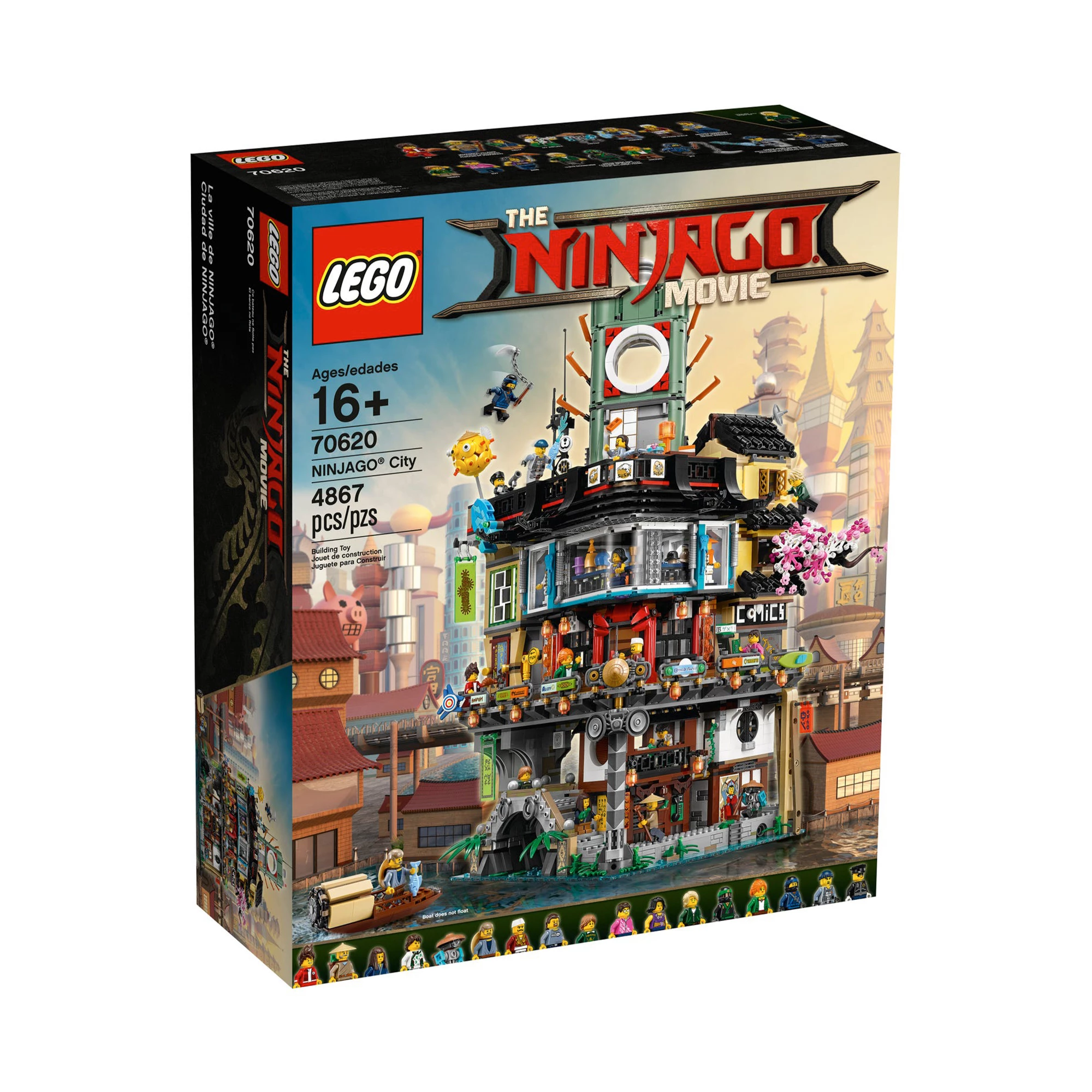 Блоковий конструктор LEGO NINJAGO Movie Ніндзяго Сіті (70620)
