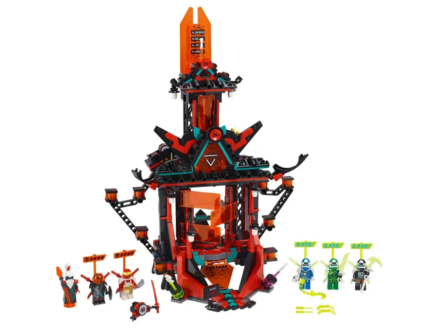 Блочный конструктор LEGO NINJAGO Императорский храм Безумия (71712)