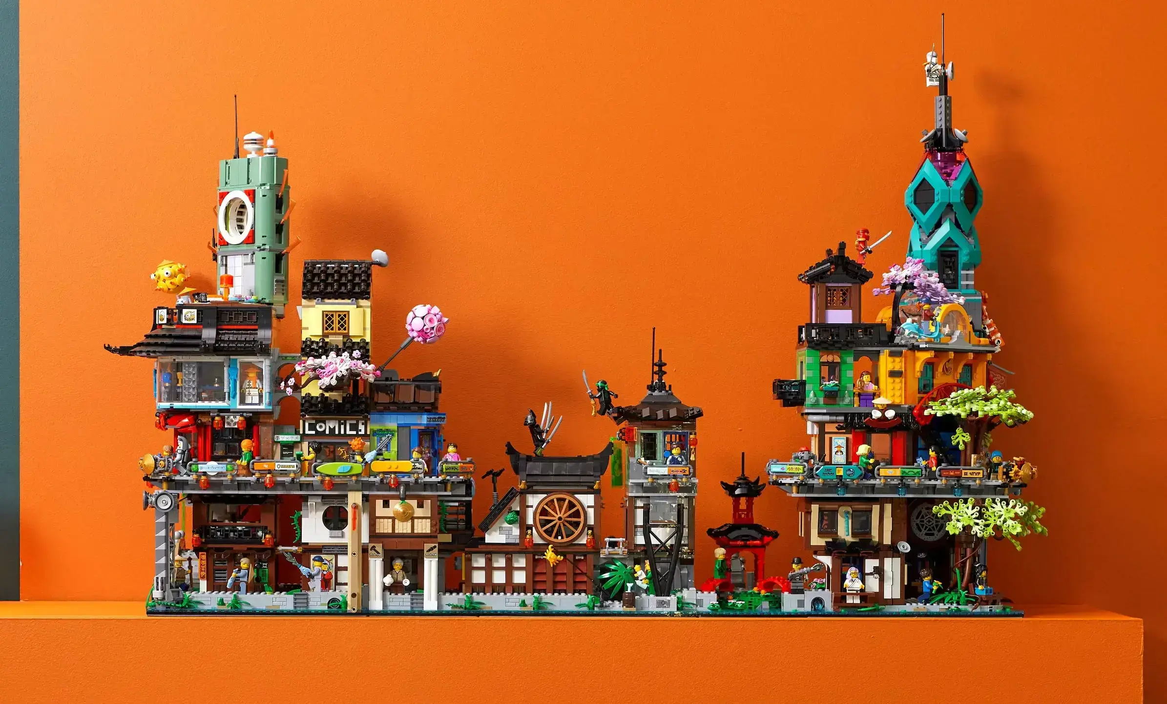 Блоковий конструктор LEGO Ninjago Сади Ніндзяго (71741)