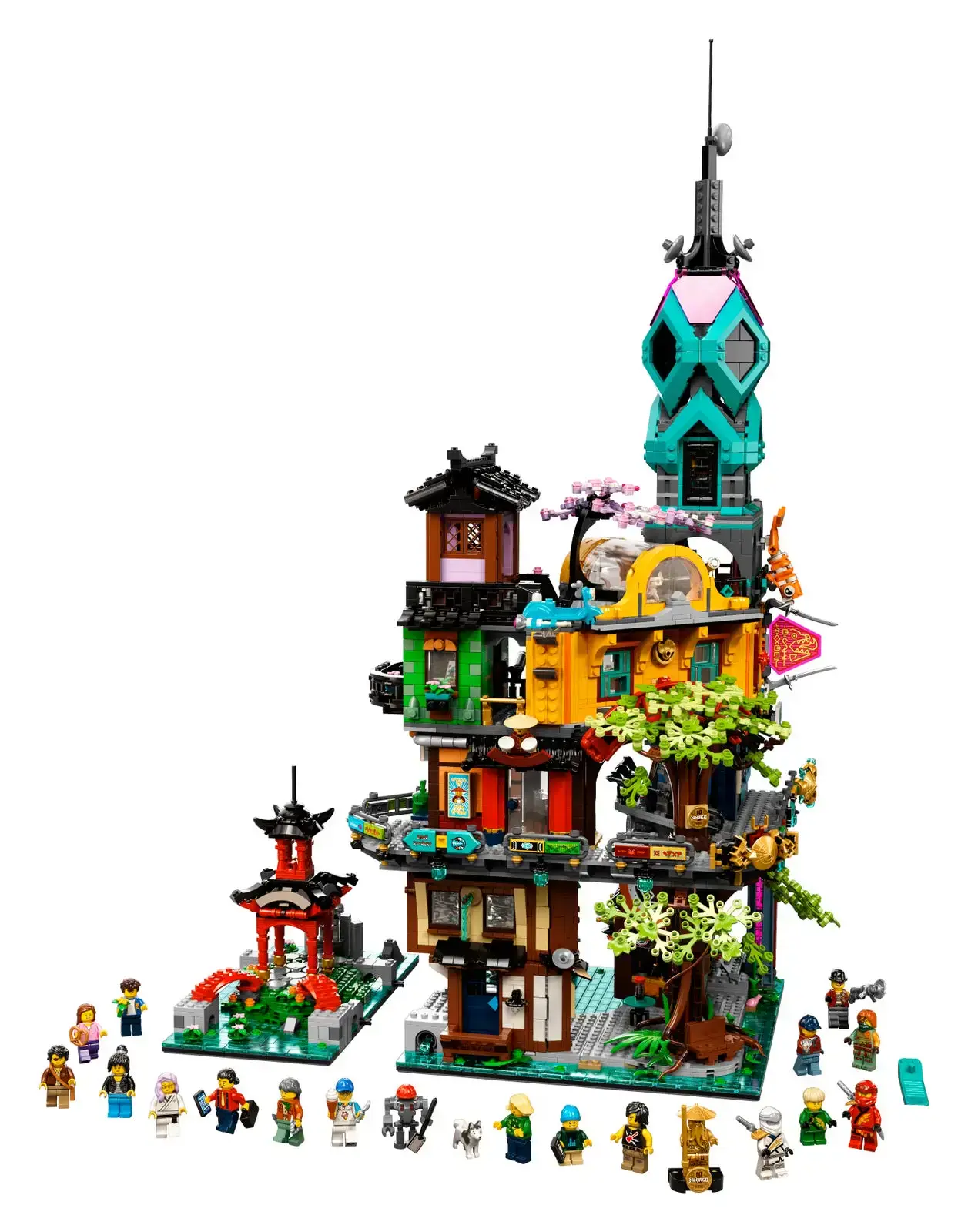 Блоковий конструктор LEGO Ninjago Сади Ніндзяго (71741)