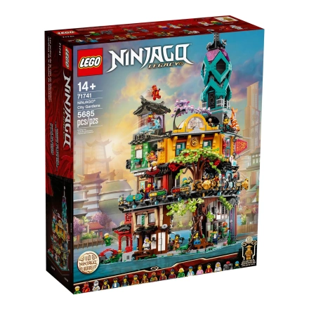 Блочный конструктор LEGO Ninjago Сады Ниндзяго (71741)