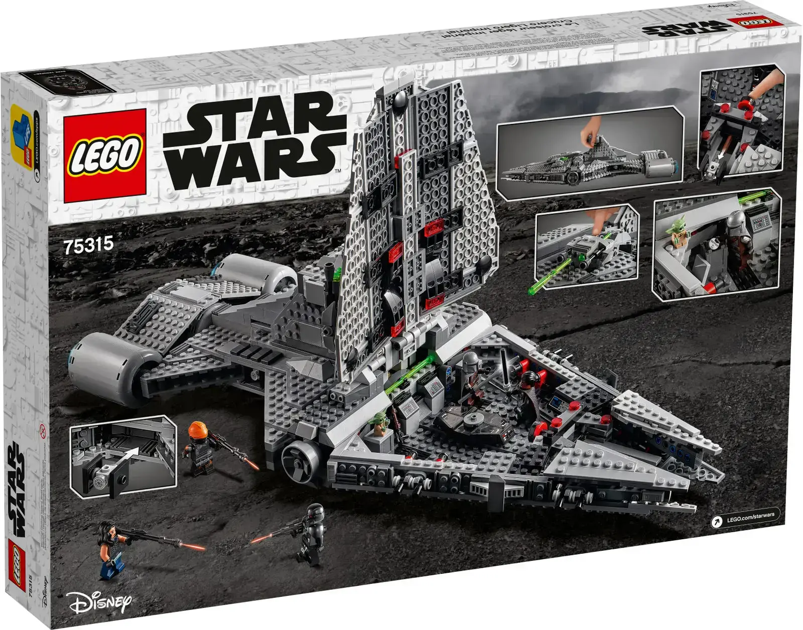 Блоковий конструктор LEGO Легкий імперський крейсер (75315)