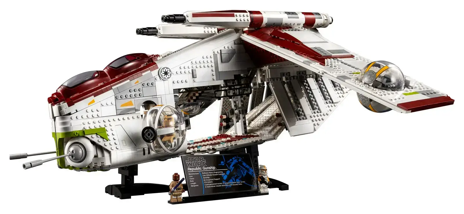 Блоковий конструктор LEGO Республіканський бойовий корабель (75309)