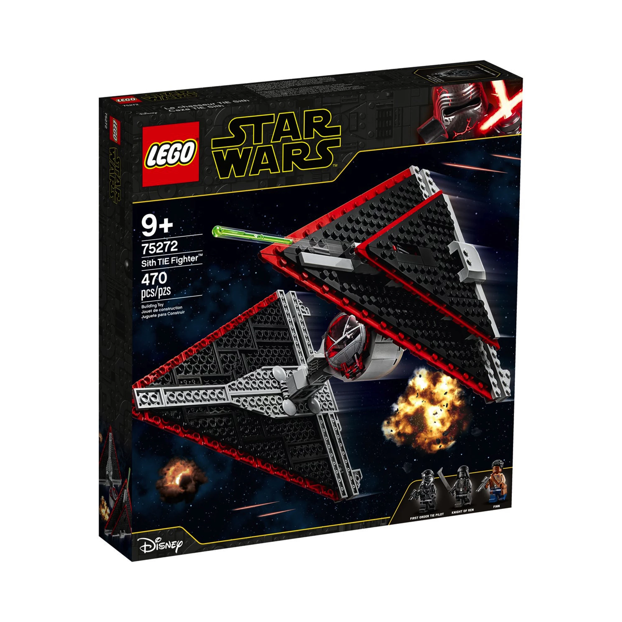 Блоковий конструктор LEGO Star Wars Винищувач TIE ситхів (75272)